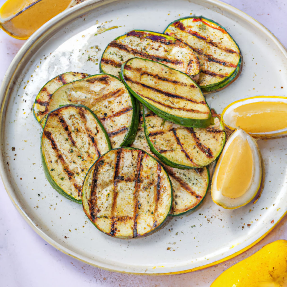 grilled zucchini